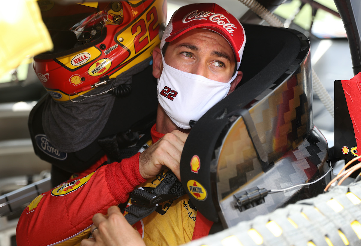 NASCAR driver Joey Logano