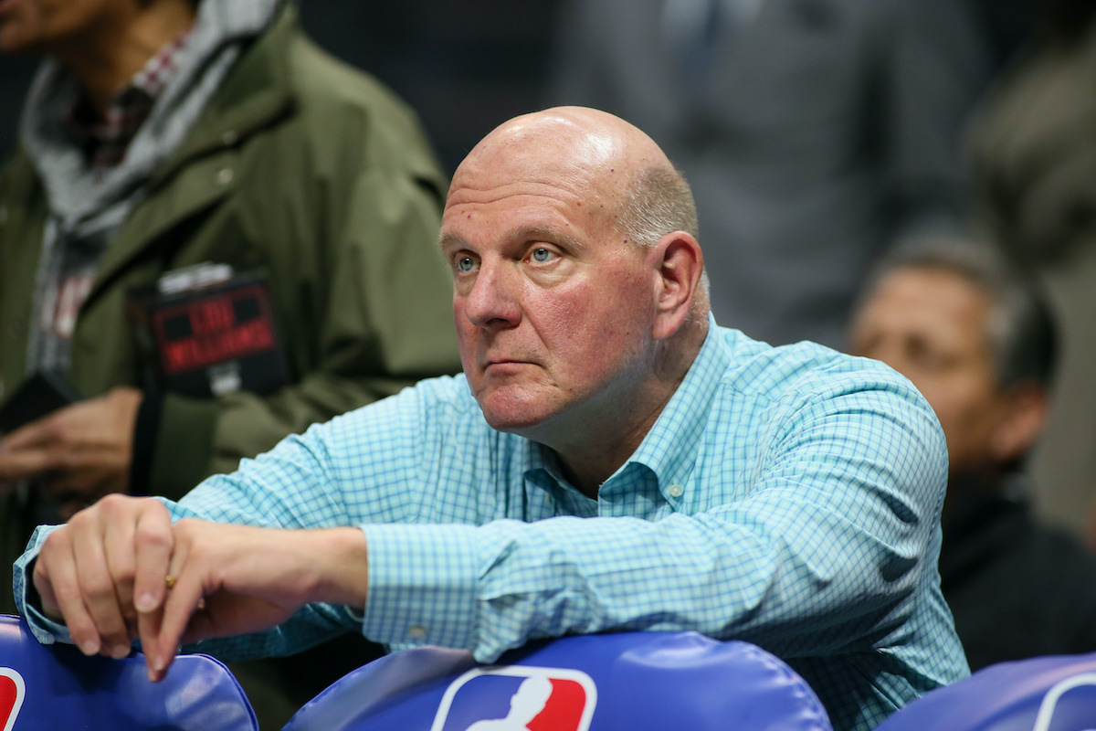 Clippers Owner Steve Ballmer’s Education Is Nearly as Impressive as His $51 Billion Net Worth