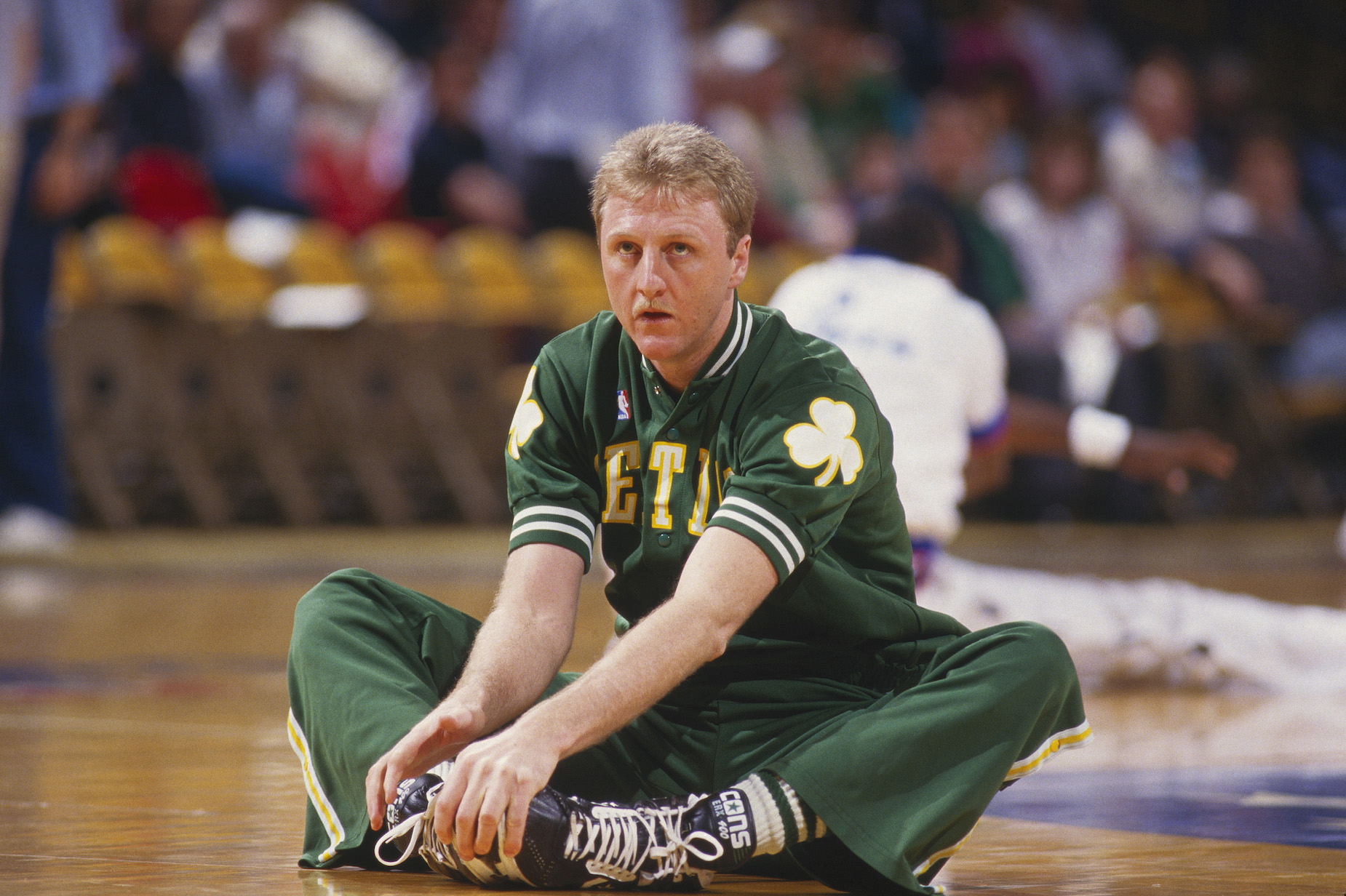 During his rookie season with the Boston Celtics, Larry Bird made it clear that he had no time for hazing.