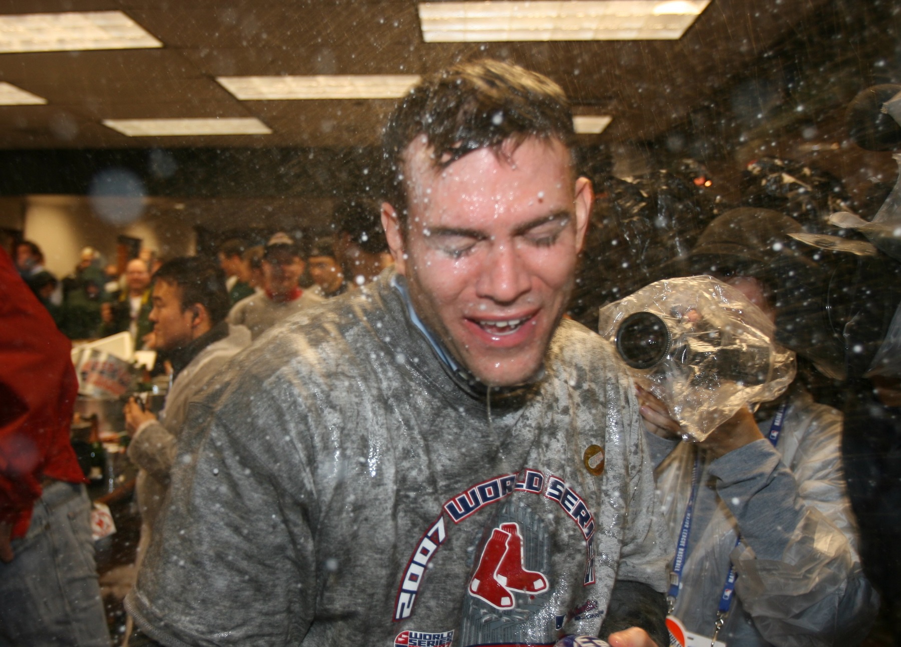 MLB champagne celebrations