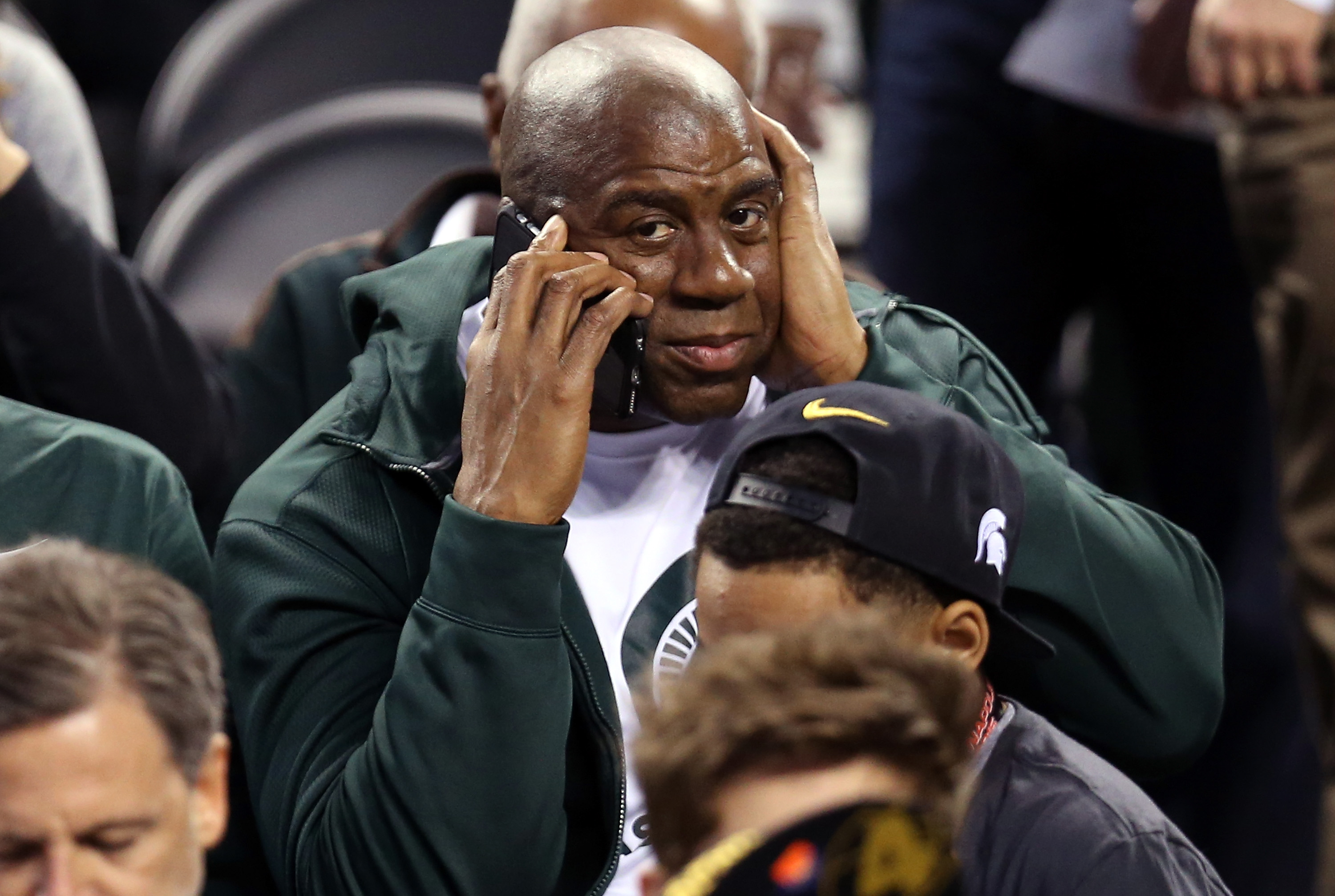 NBA player Magic Johnson
