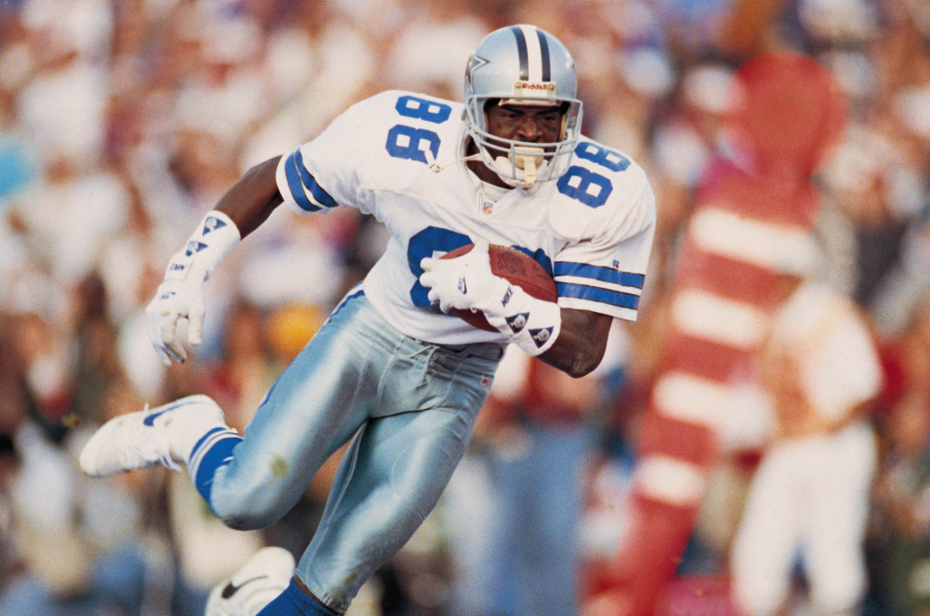 Michael Irvin wasn't in a rush to cash his first paycheck from the Dallas Cowboys.