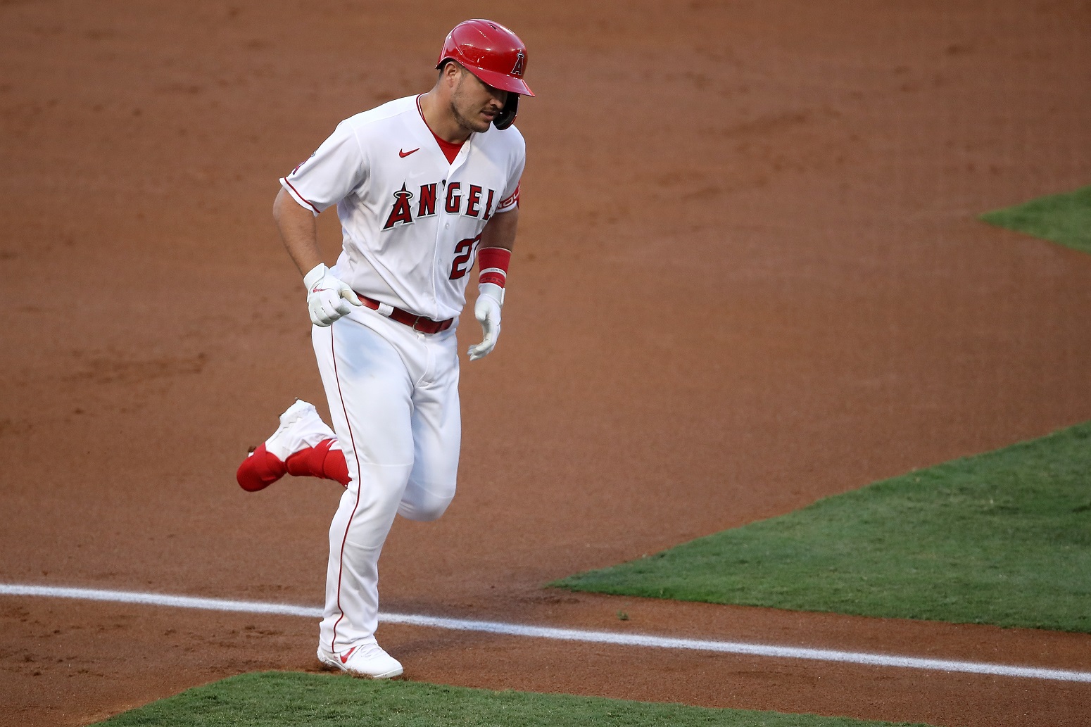 Mike Trout Angels MLB history Willie Mays