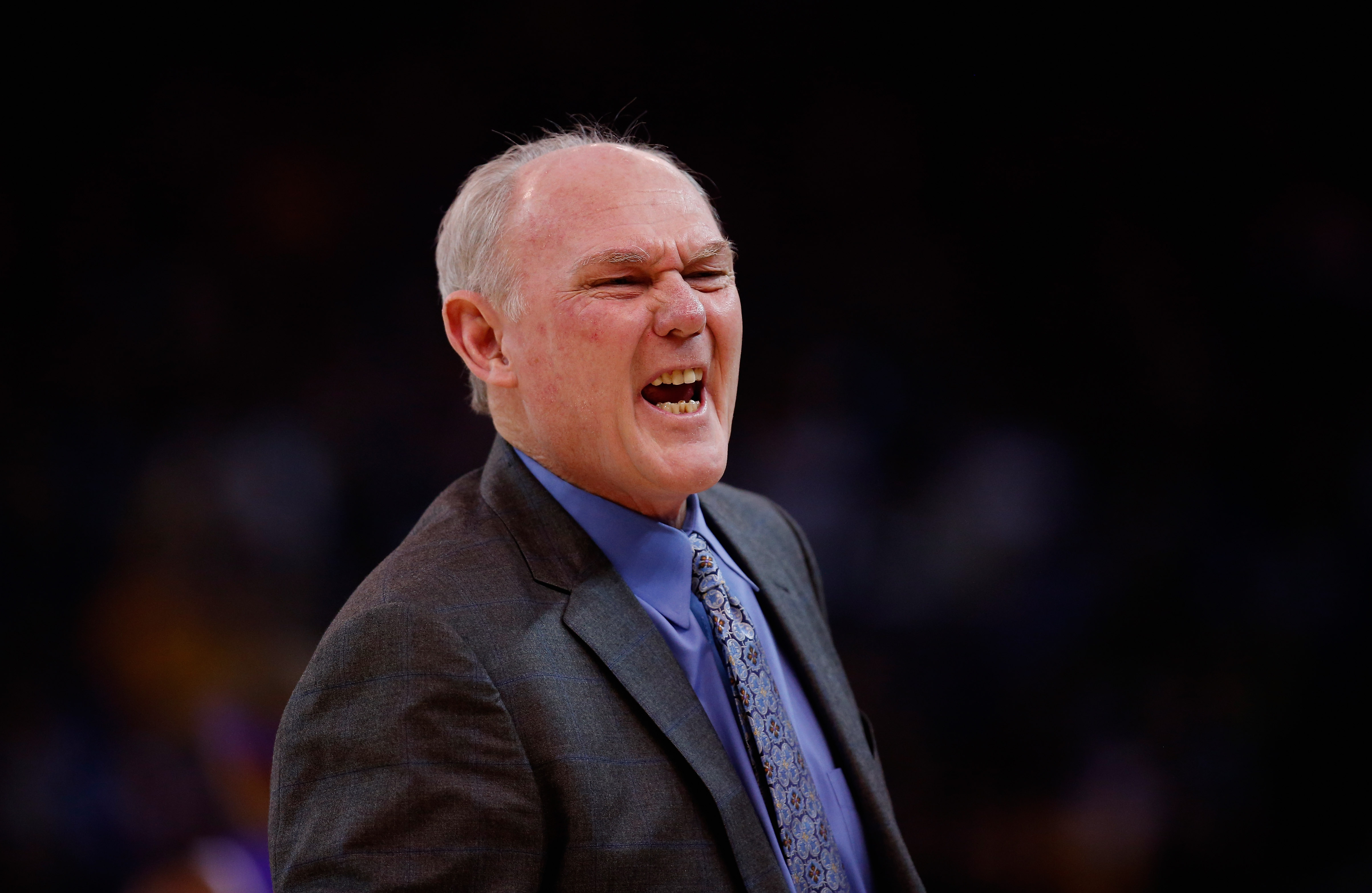 NBA coach George Karl