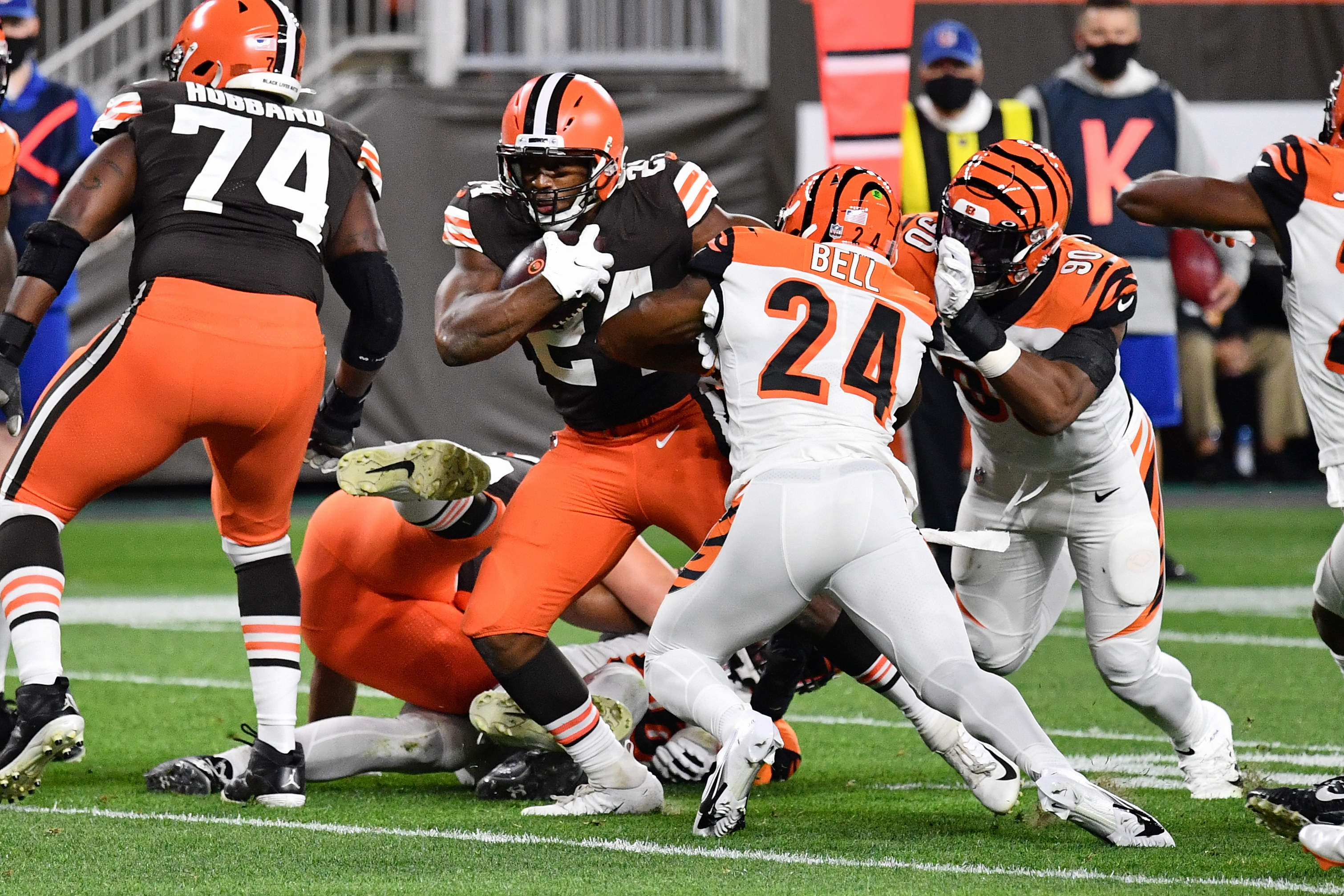 Nick Chubb is becoming an elite running back.