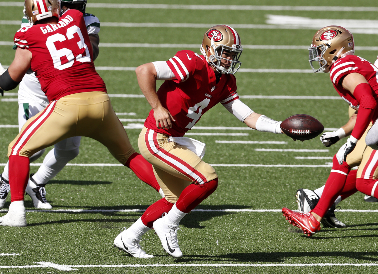 Nick Mullens has been here before with the San Francisco 49ers.