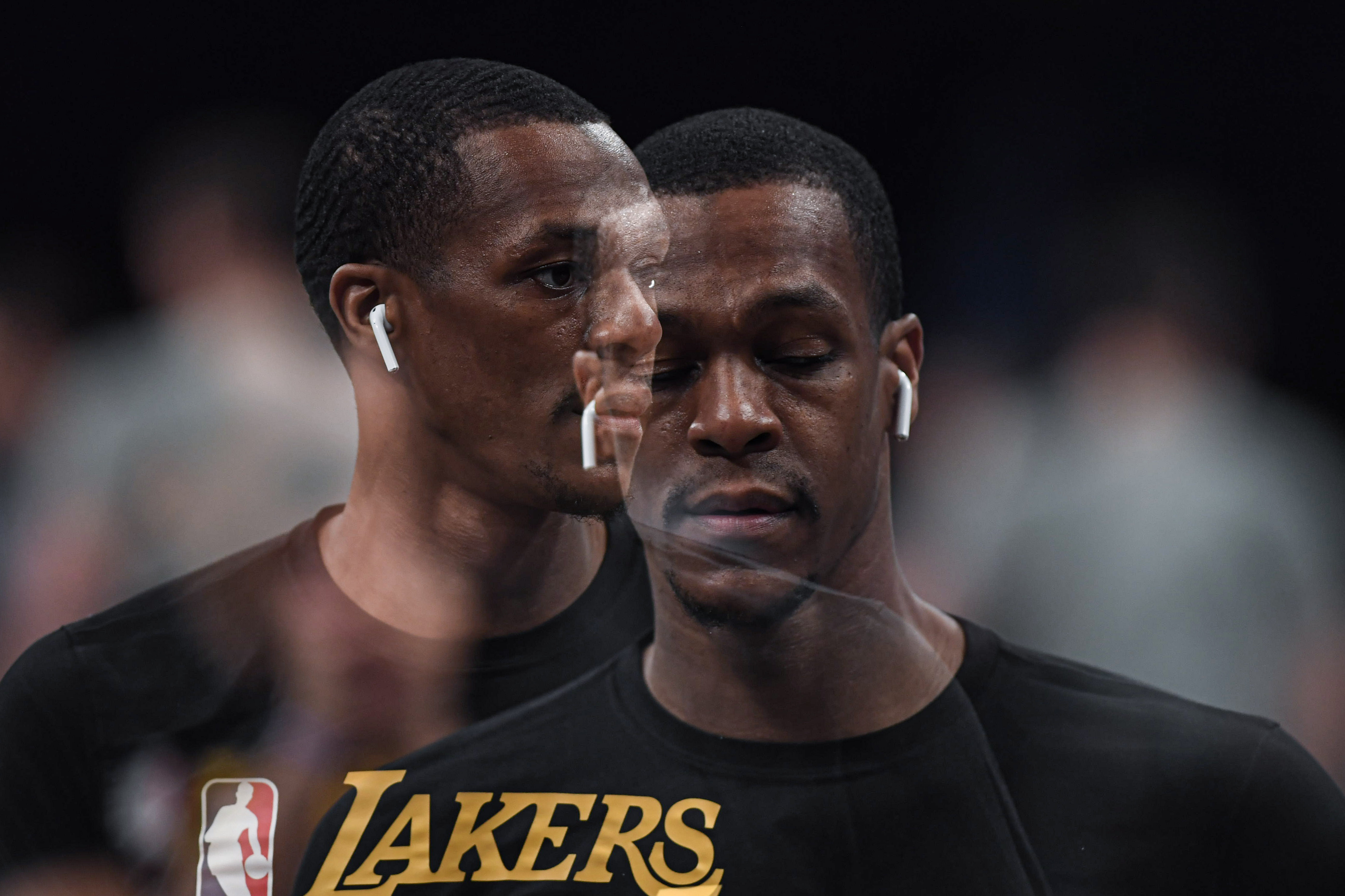 Los Angeles Lakers' Rajon Rondo