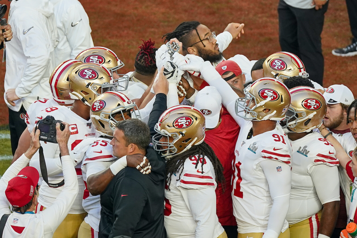 49ers at Super Bowl LIV