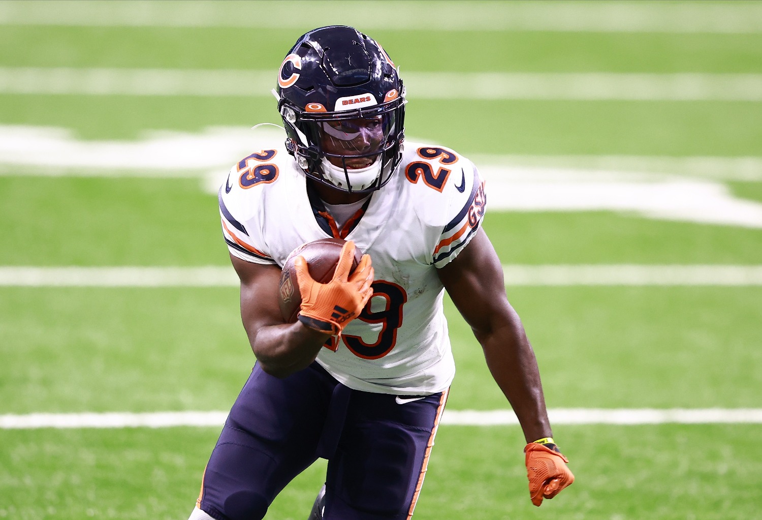 The Chicago Bears lost Tarik Cohen to a season-ending knee injury