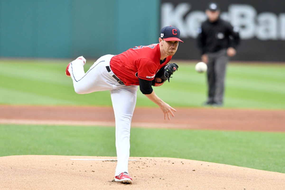 Shane Bieber did not have the outing he wanted in his playoff debut