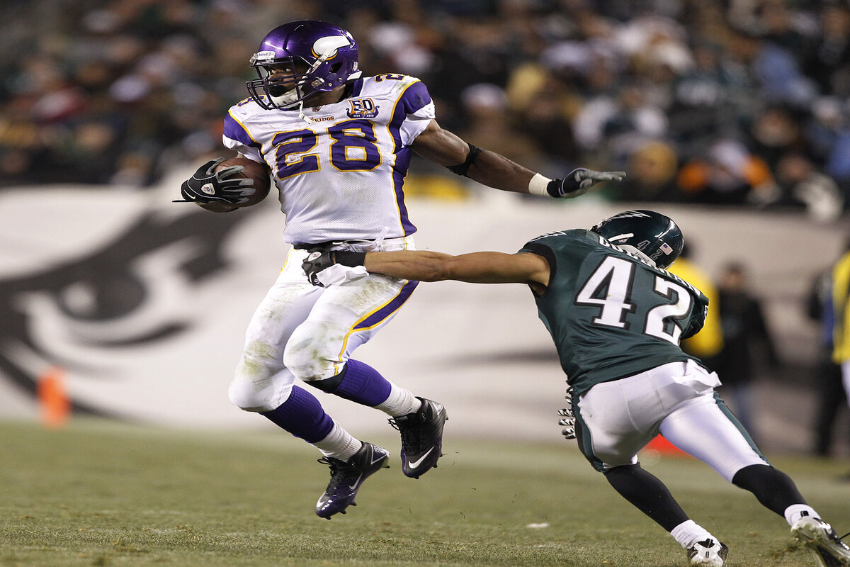 The NFL could pivot to Tuesday night games this season. Adrian Peterson and the Vikings played in the league's most recent one back in 2010.