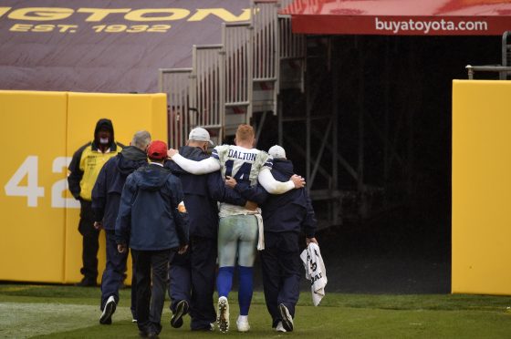 With Andy Dalton still in concussion protocol, the Dallas Cowboys problems keep getting worse.