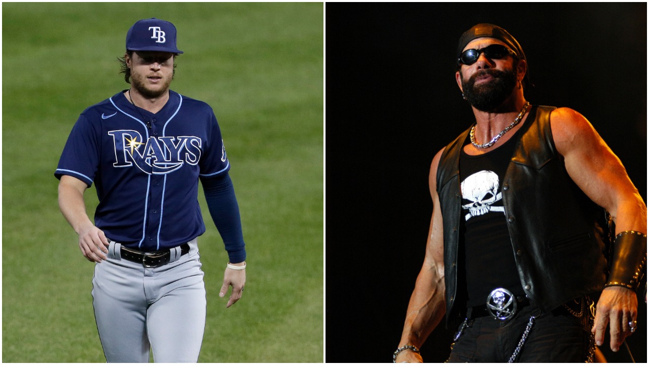 Rays World Series Hero Brett Phillips Was Taught Lessons in Competitiveness by His Old Neighbor, WWE Legend ‘Macho Man’ Randy Savage