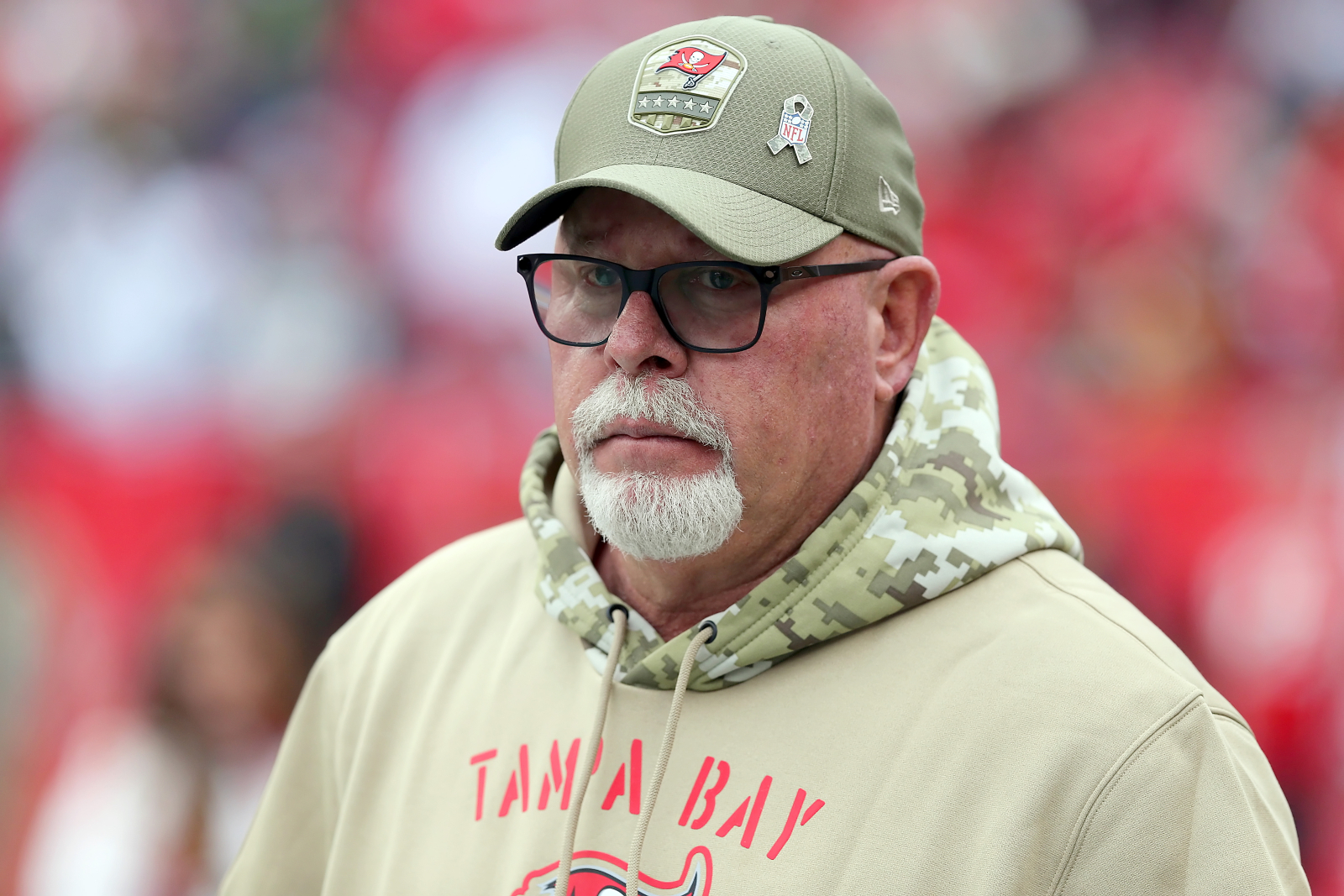 Bruce Arians is now Antonio Brown's head coach on the Buccaneers. Arians actually finds himself in an awkward situation now.