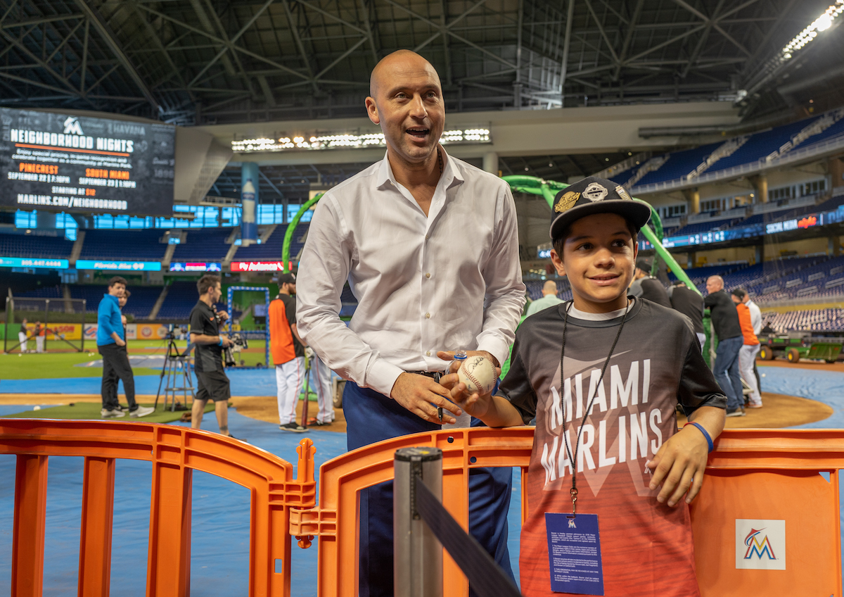 How Derek Jeter Divides His Loyalty Between the Yankees and Marlins
