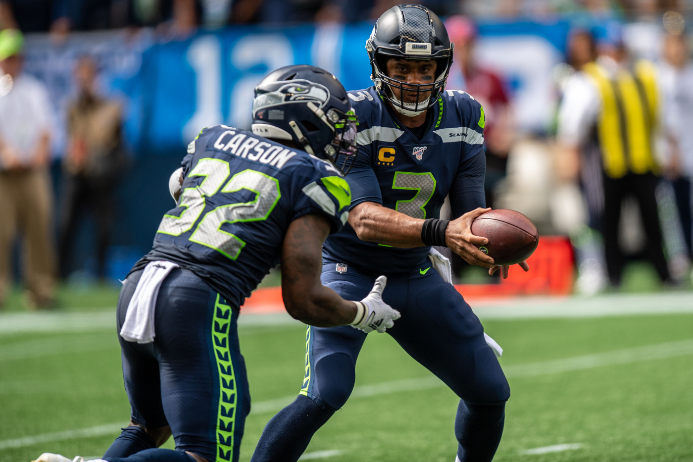 It appears that the Seattle Seahawks' star RB, Chris Carson, will miss some time. This means that their playoff hopes could be in jeopardy.