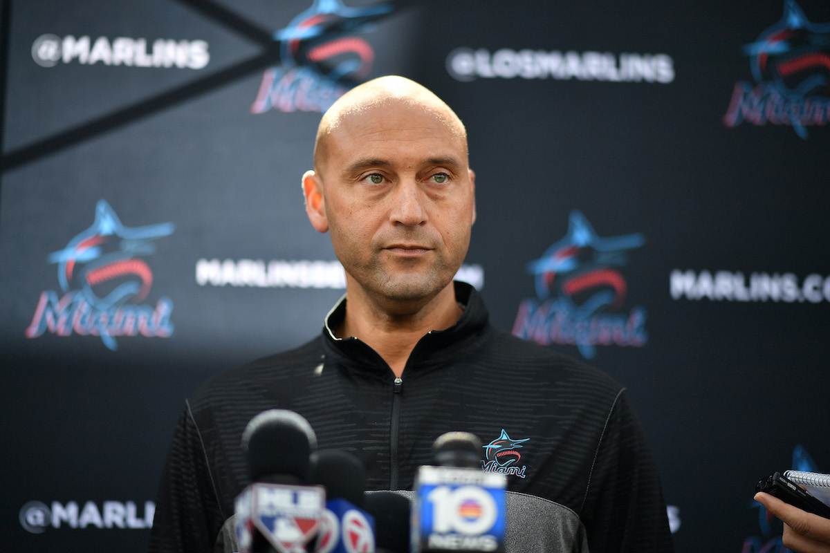 CEO Derek Jeter Gaves His Marlins Players Great Advice Before the MLB Postseason