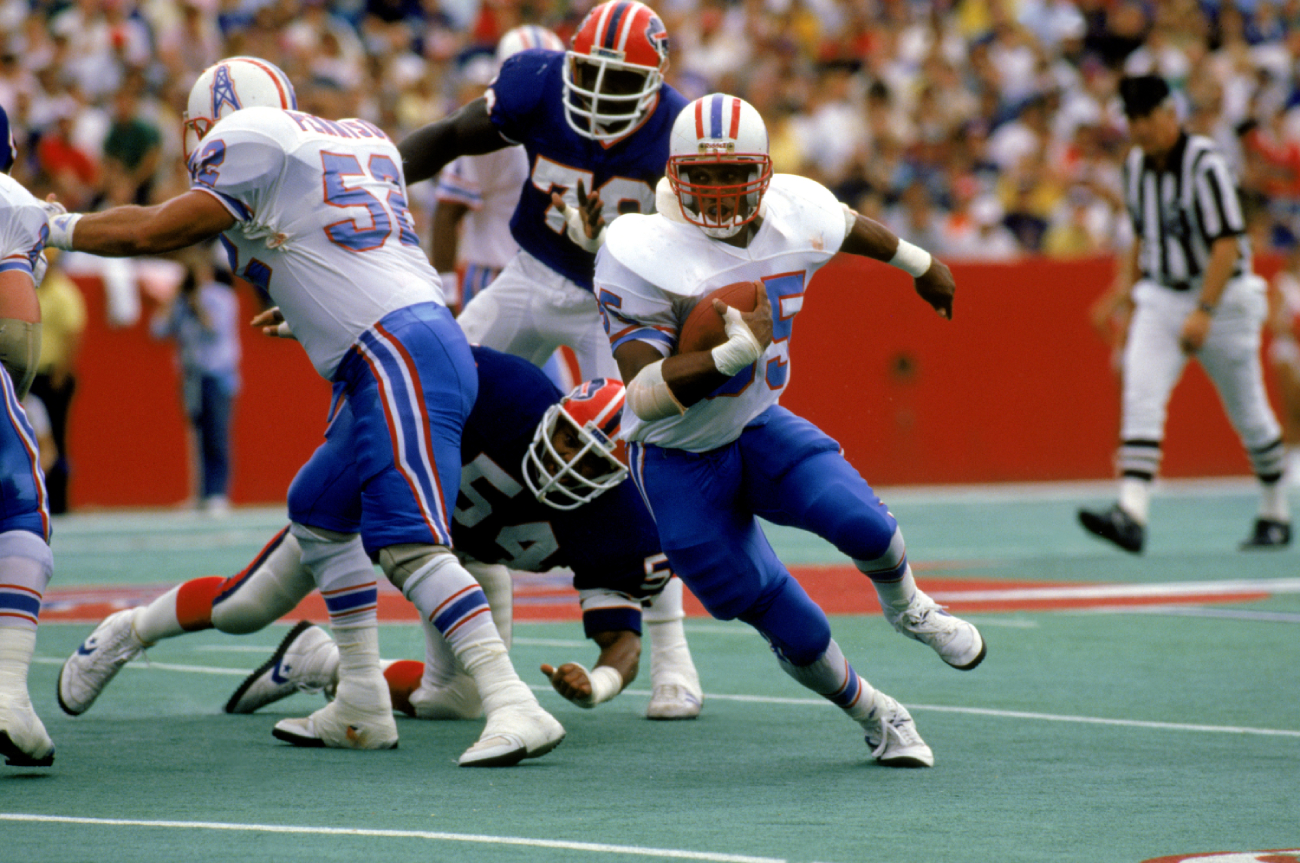 Drew Hill was a major threat for the Houston Oilers.