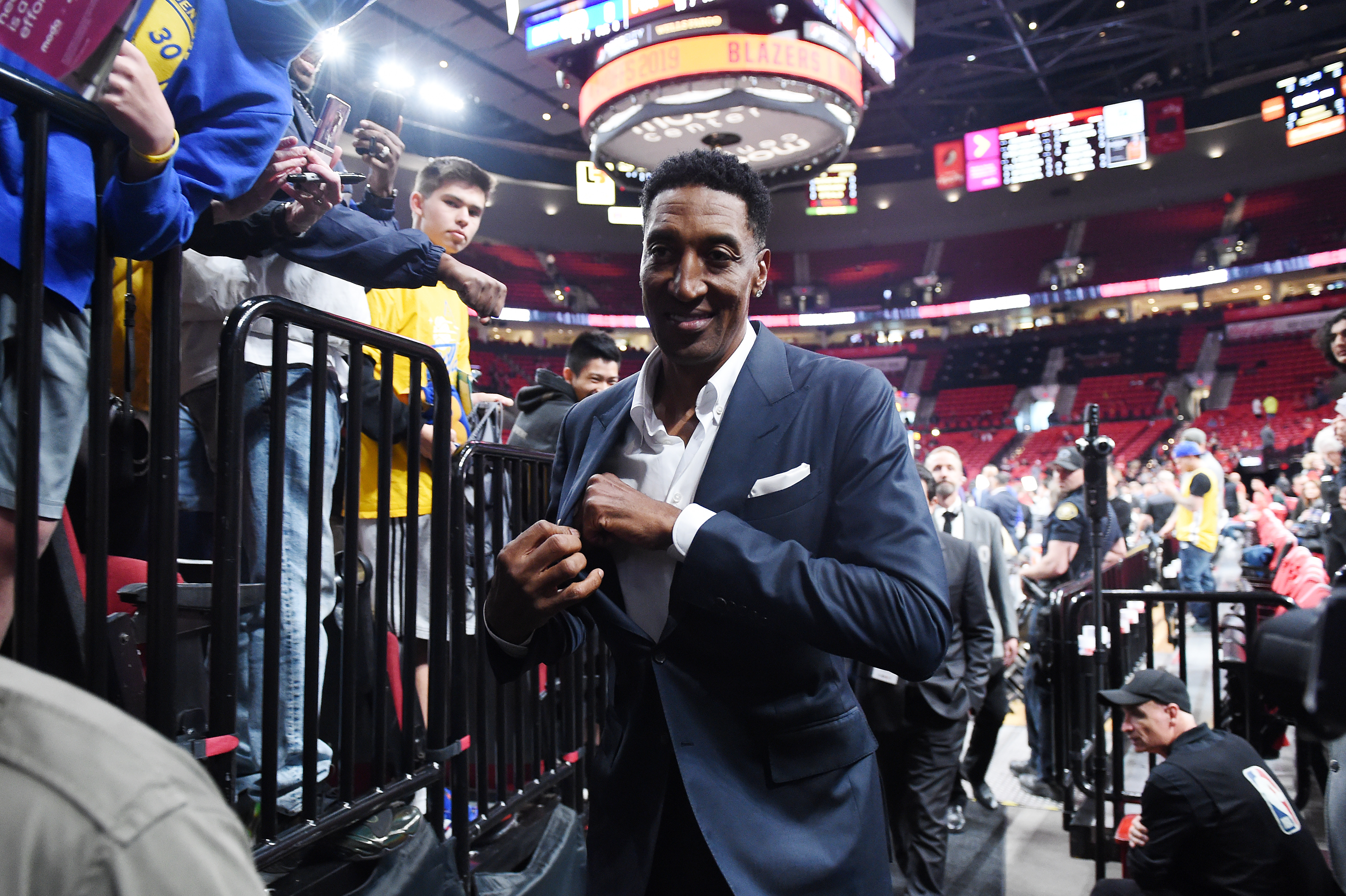 NBA player Scottie Pippen