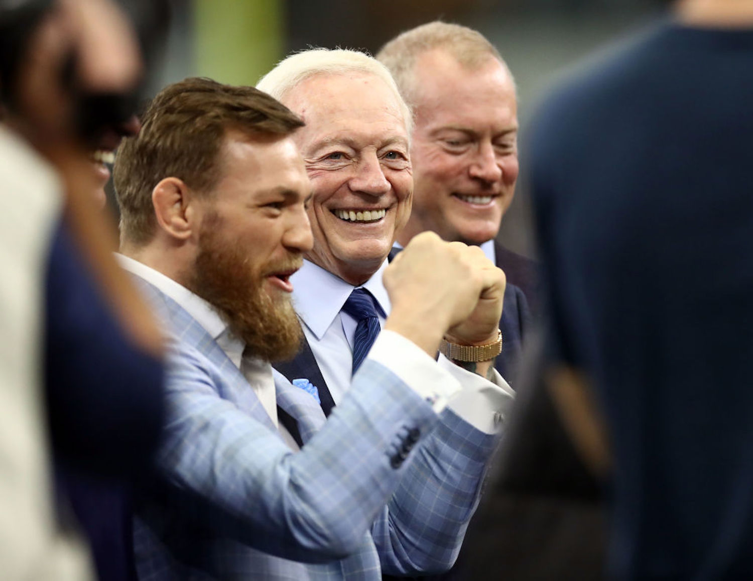 Jerry Jones is a big fan of Conor McGregor, and the Cowboys' owner and GM wants to host the UFC star's next fight in Dallas.