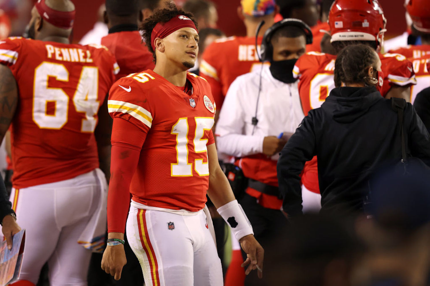 Stephon Gilmore tested positive for COVID-19 two days after Monday's game against the Chiefs, and Patrick Mahomes should be worried.