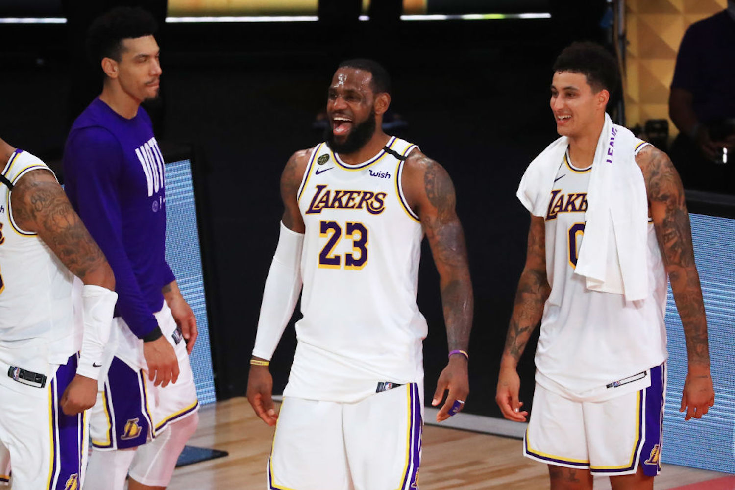 The Lakers couldn't help but laugh out loud when the Clippers embarrassingly blew a 3-1 lead in the Western Conference Semifinals.