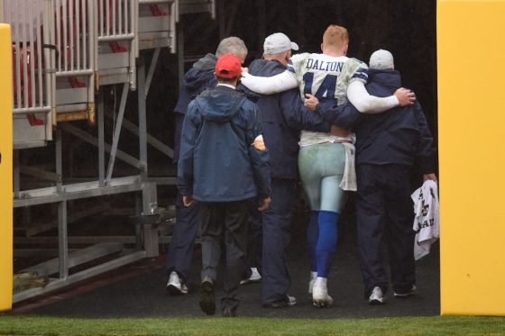 The Dallas Cowboys are left with just two healthy quarterbacks after Andy Dalton's injury. How should they replace him?
