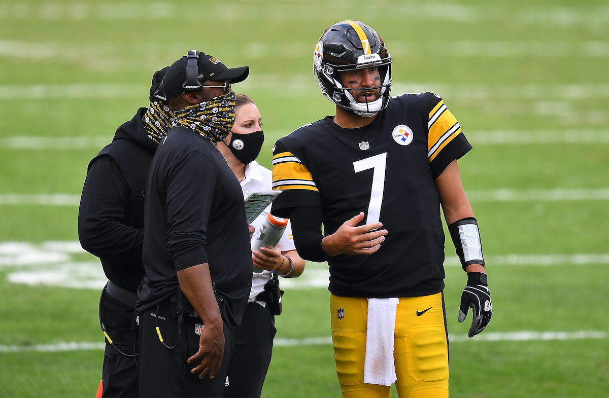 The Steelers' Mike Tomlin and Ben Roethlisberger