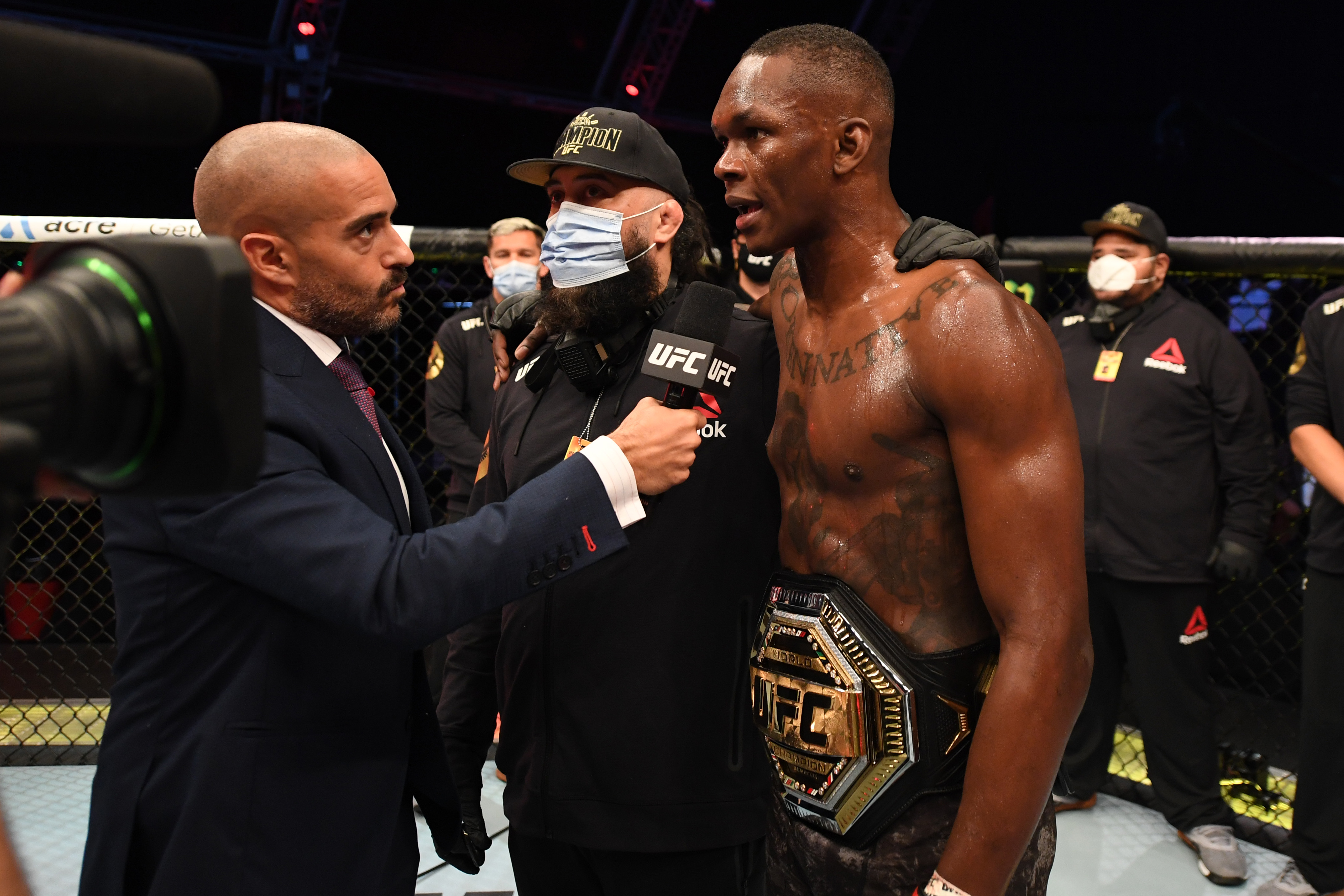 Israel Adesanya Continues To Refute His Steroid Allegations