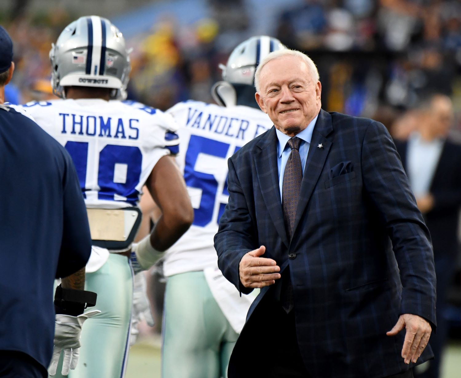 Jerry Jones just sent a strong message about Andy Dalton, who will be tasked with leading the Cowboys in the wake of Dak Prescott's season-ending ankle injury.