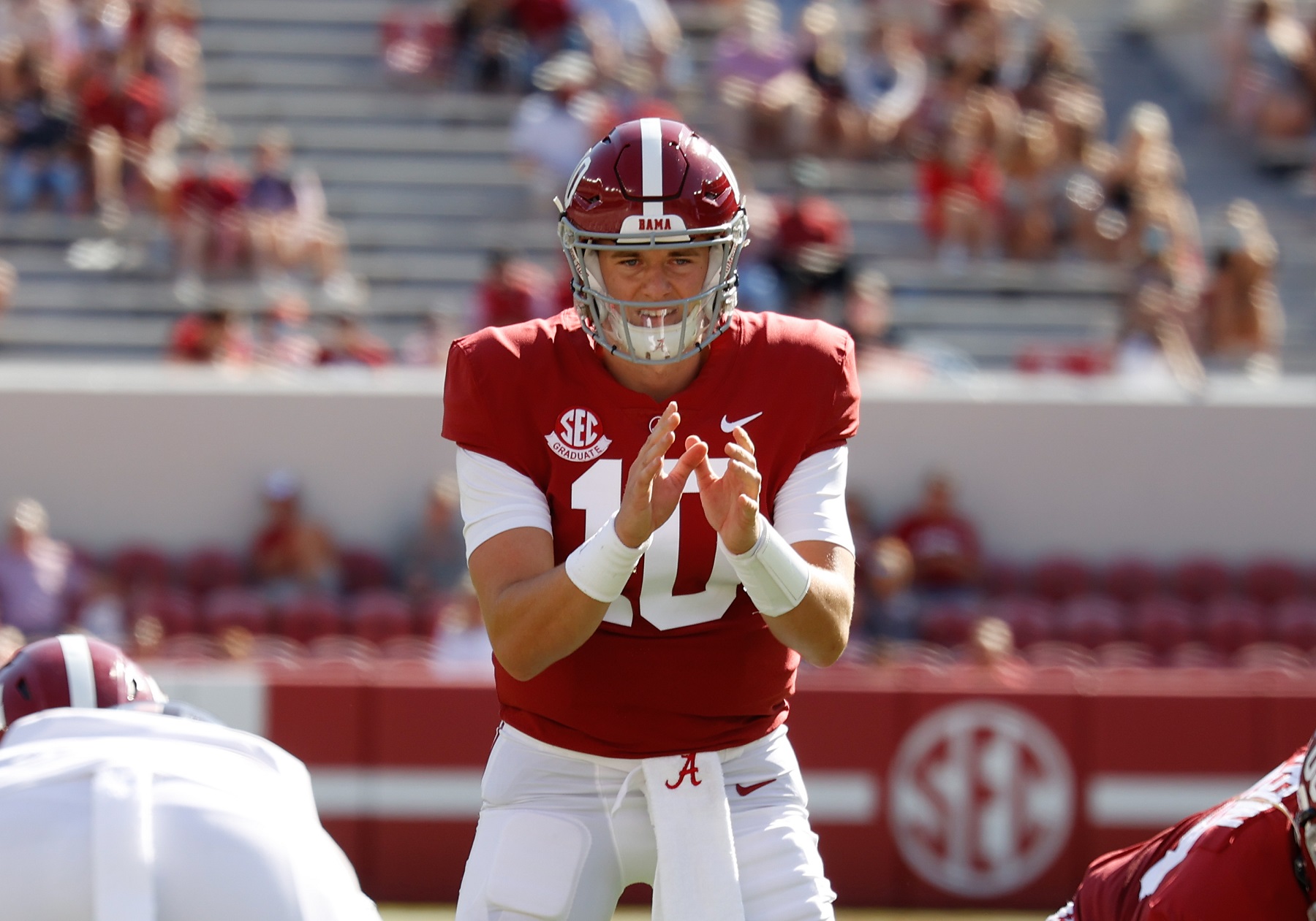 Alabama QB Mac Jones Coached a Women’s Football Team To a Championship