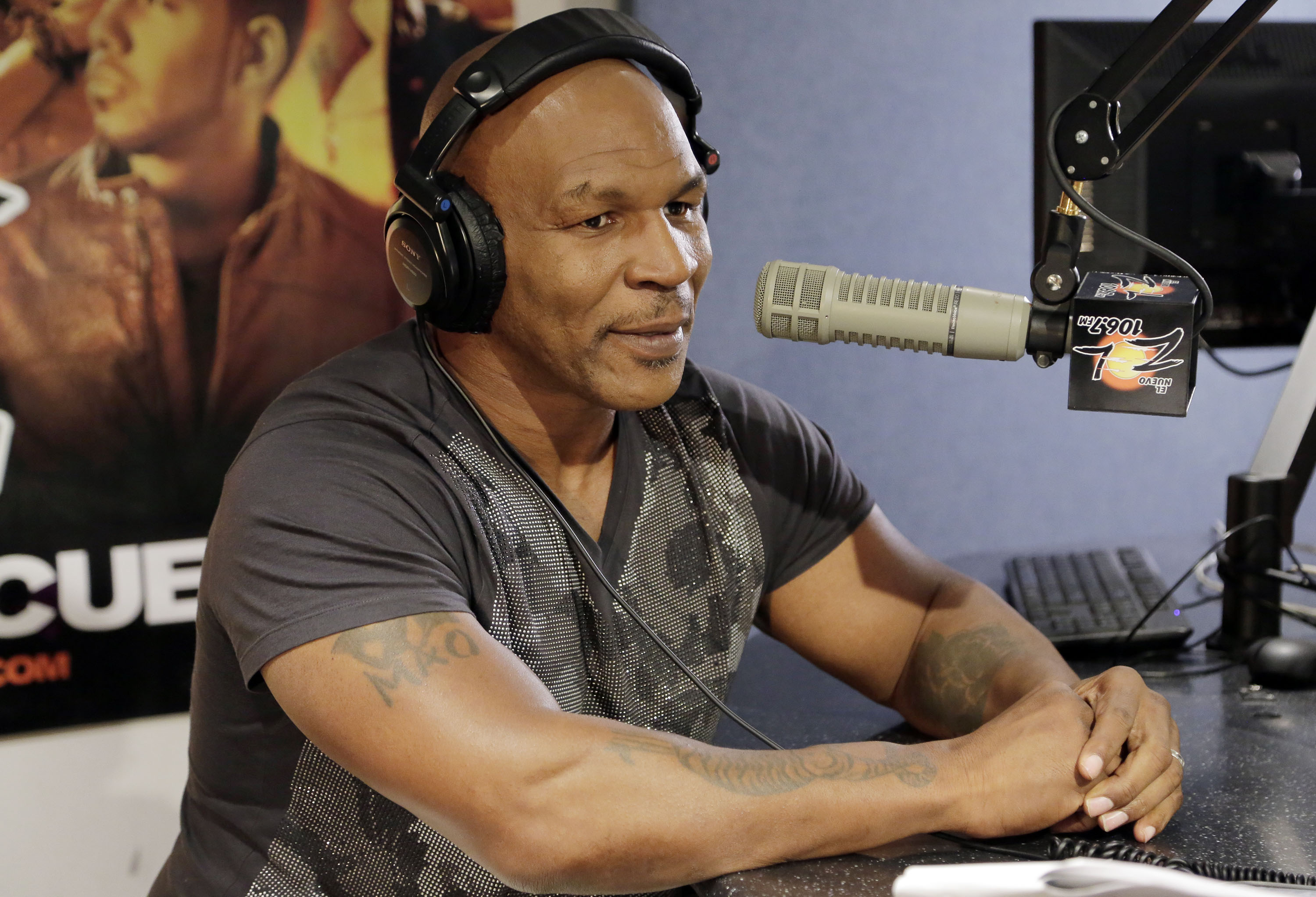 Mike Tyson said he wanted to be mad at his father, but wasn't angry at him