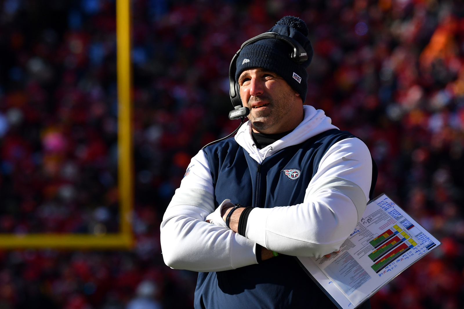 Mike Vrabel has had a great start to his career as the head coach of the Titans. His great career path, though, could soon hit a roadblock.