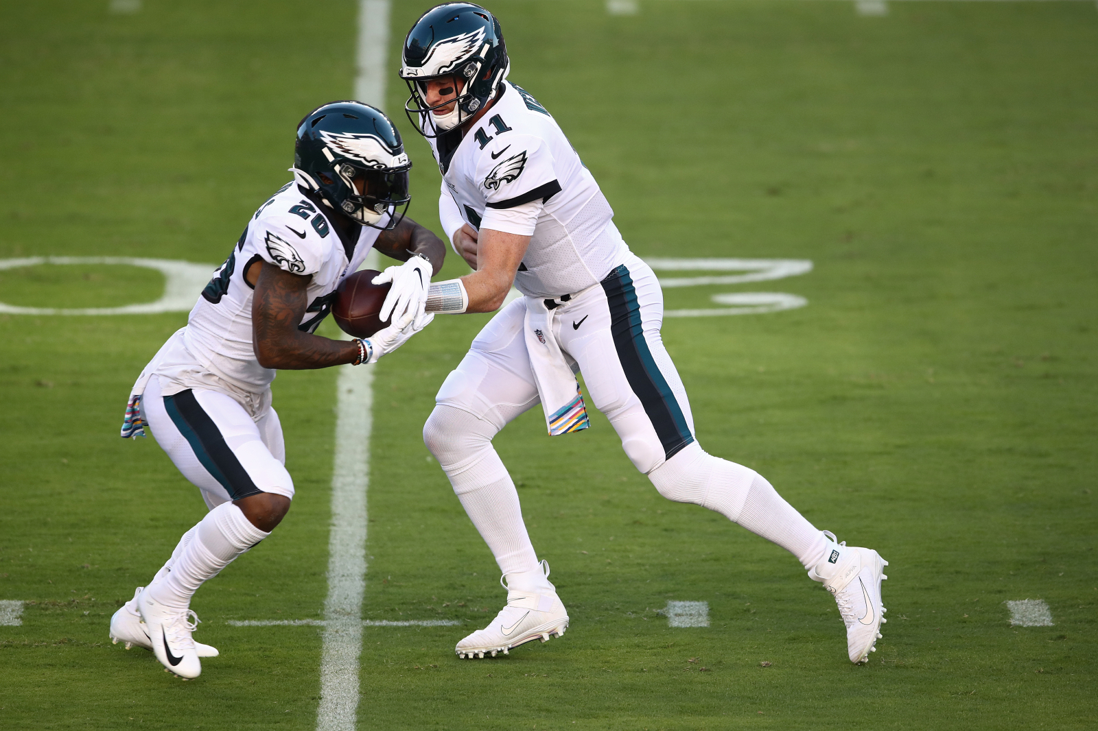 Philadelphia Eagles fans were terrified when star RB Miles Sanders went down with an injury on Sunday. Well, the Eagles just got very lucky.