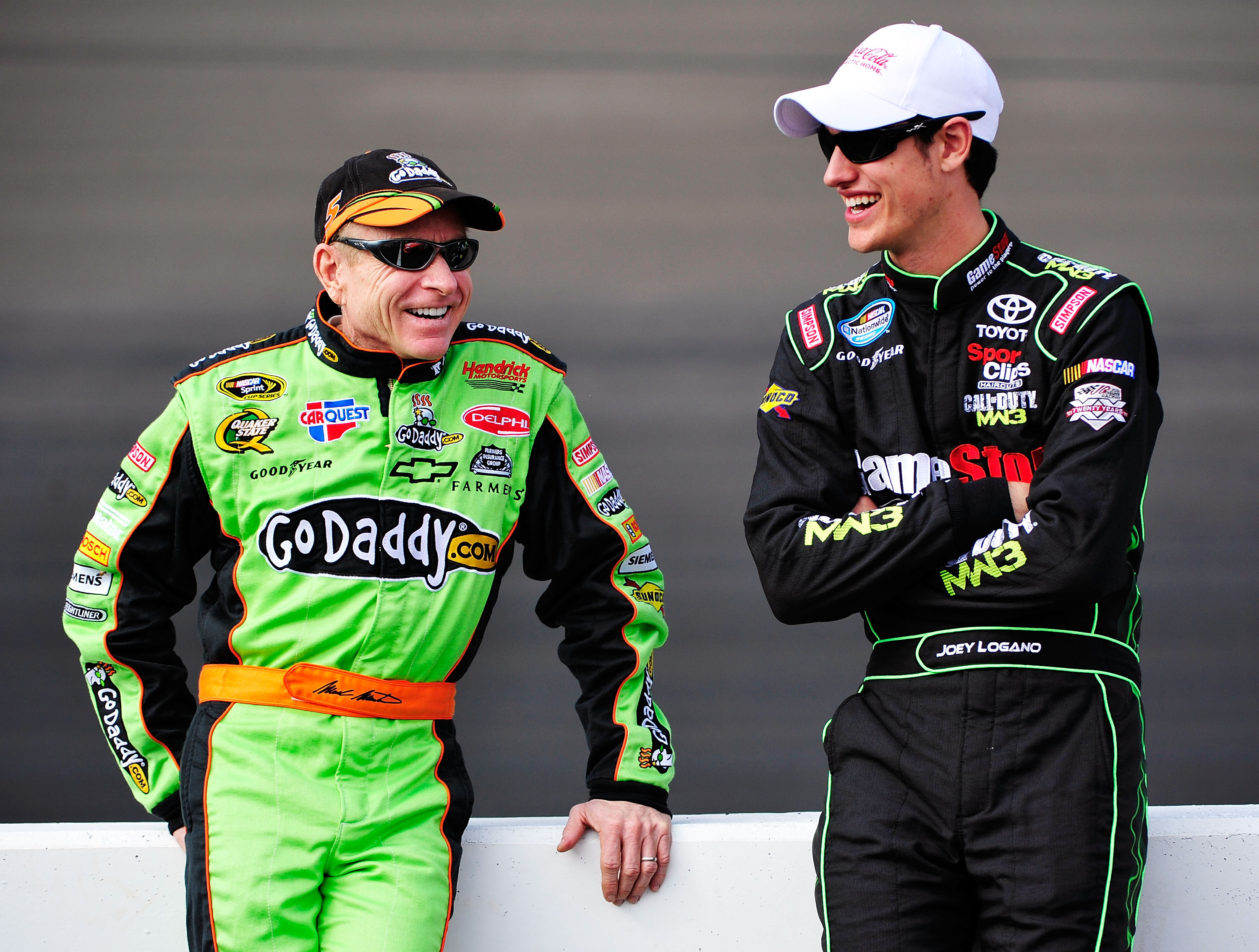 How NASCAR Legend Mark Martin First Discovered Joey Logano at the Age of 12