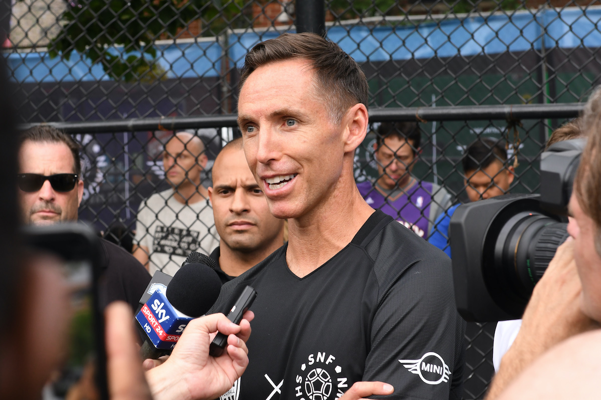 New Brooklyn Nets coach Steve Nash