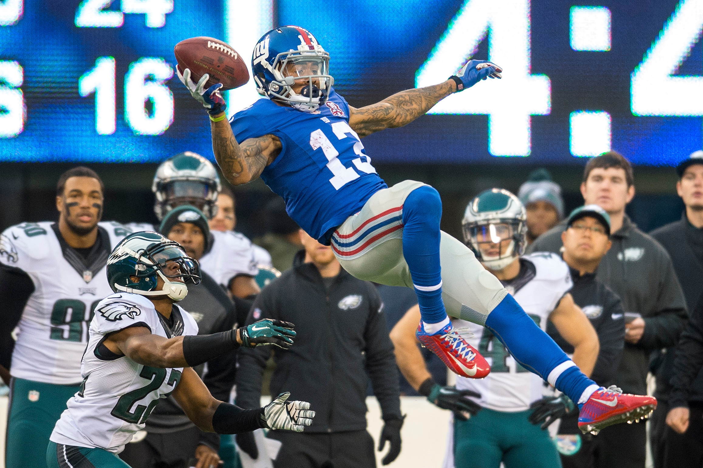 When Odell Beckham Jr. Made 1 of the Greatest Catches in NFL