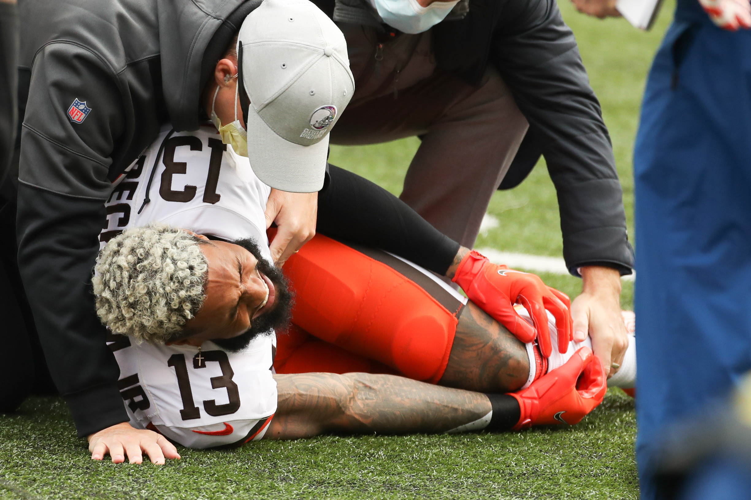 Odell Beckham Jr.'s time with the Cleveland Browns may be over. A torn ACL will end Beckham's season early and is possibly a sad end to his Browns tenure.