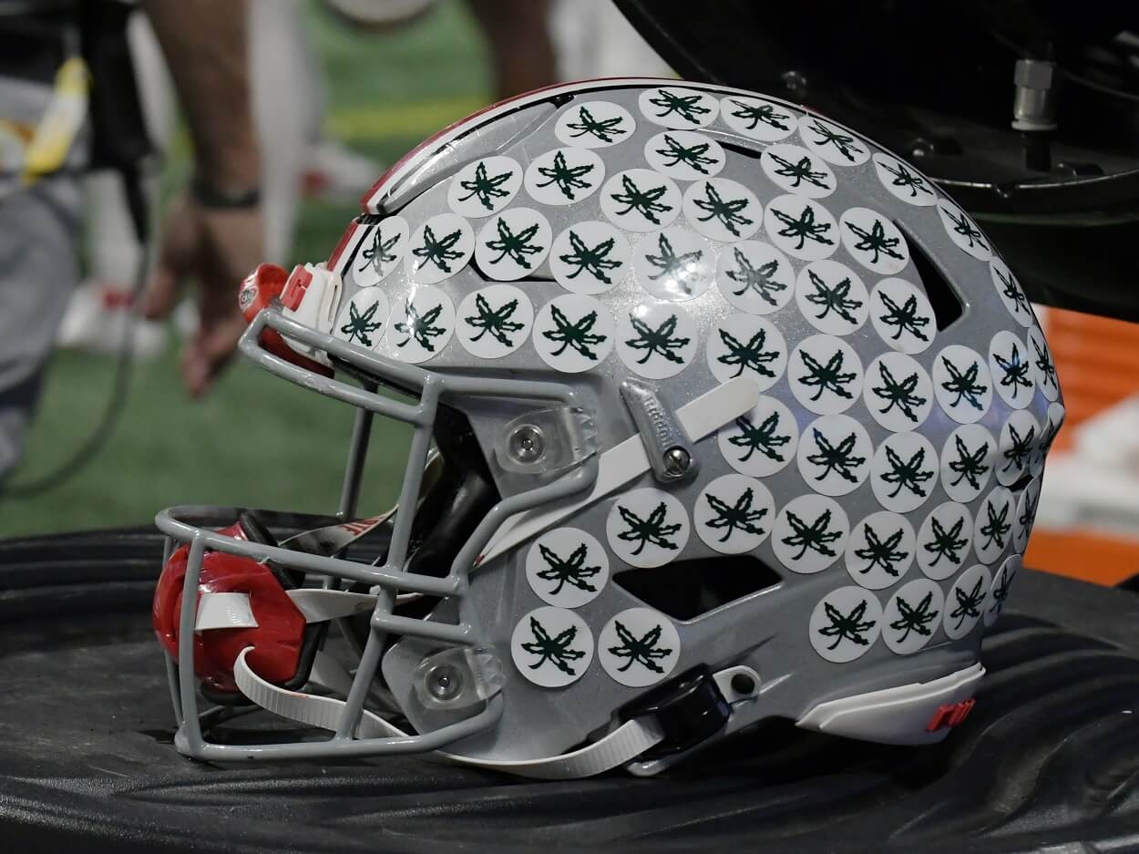 Ohio State Buckeyes football helmet