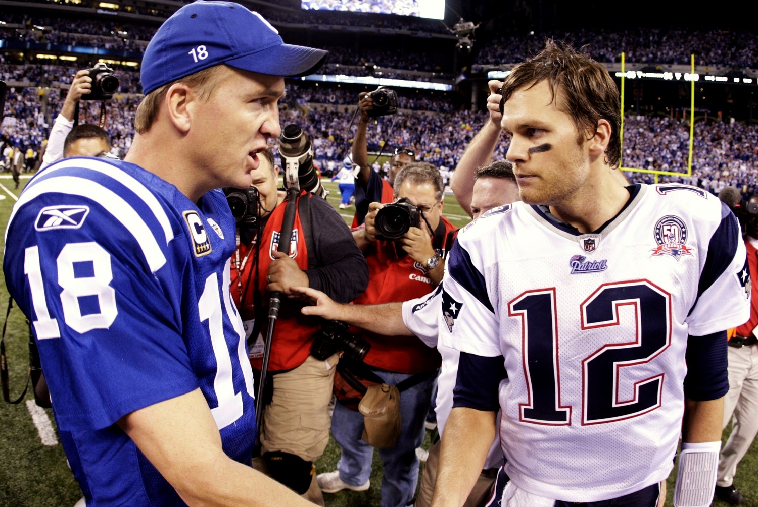 Peyton Manning Tom Brady