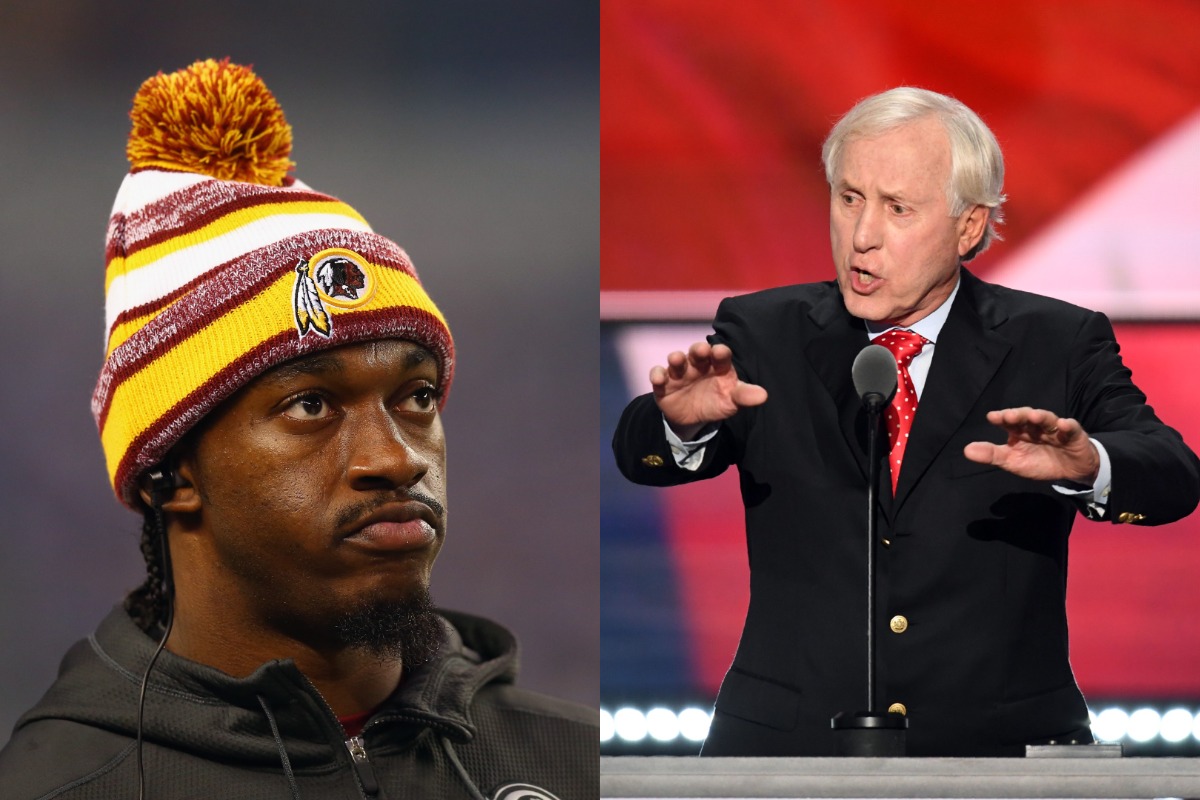 NFL legend Fran Tarkenton not only predicted Robert Grifffin III's fall to obscurity in 2014, but blasted him in a negative comparison to Jesus.