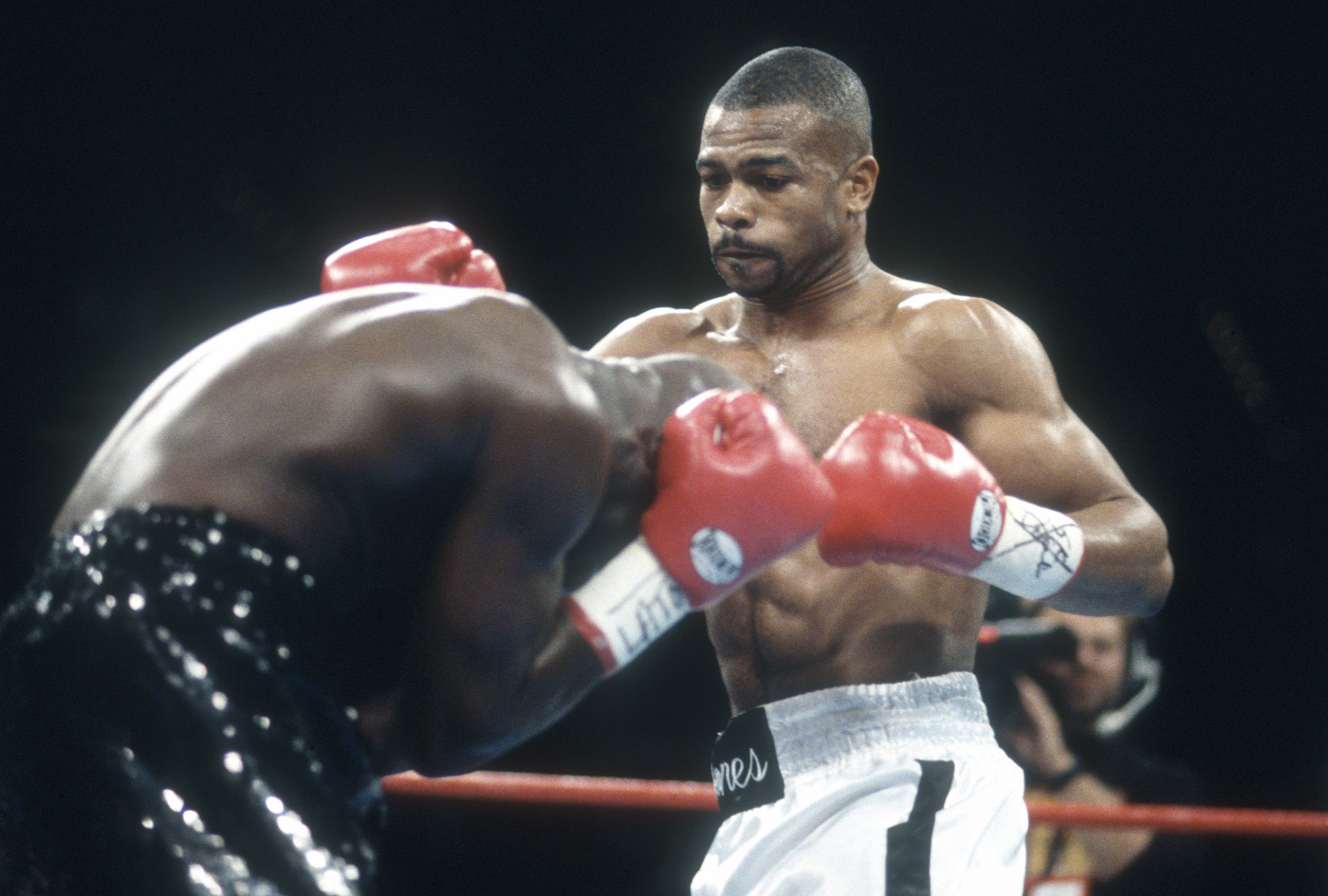 Roy Jones Jr. and Mike Tyson downplay the exhibition part of their upcoming fight.