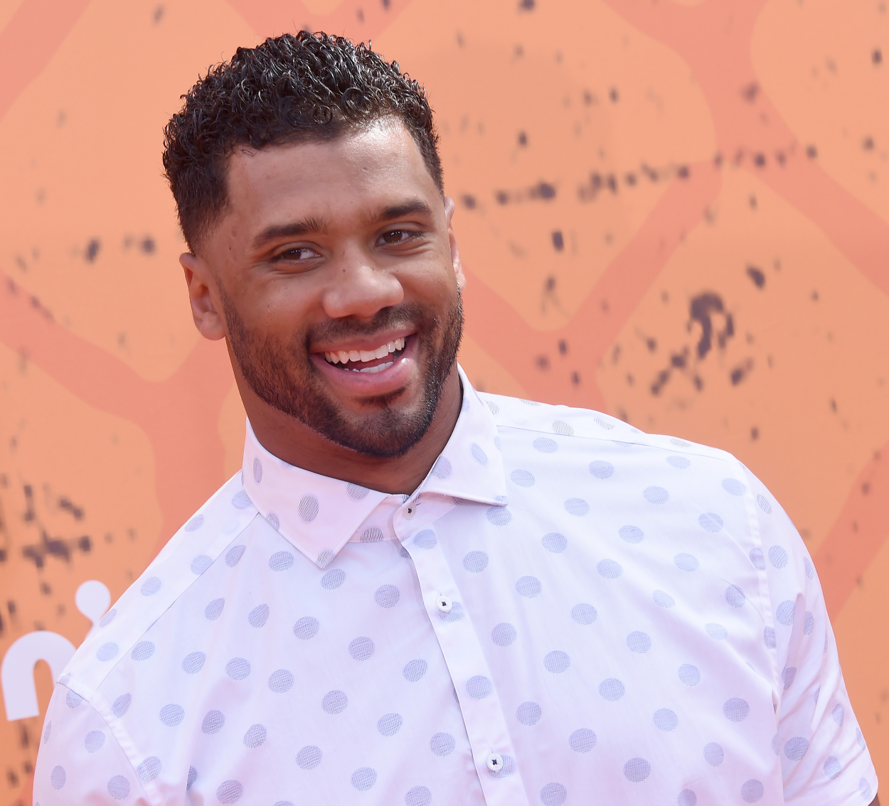 Russell Wilson attends the Kids Choice Sports Awards