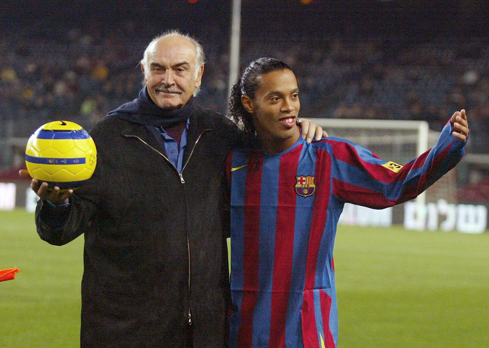 Sean Connery was quite the soccer star.