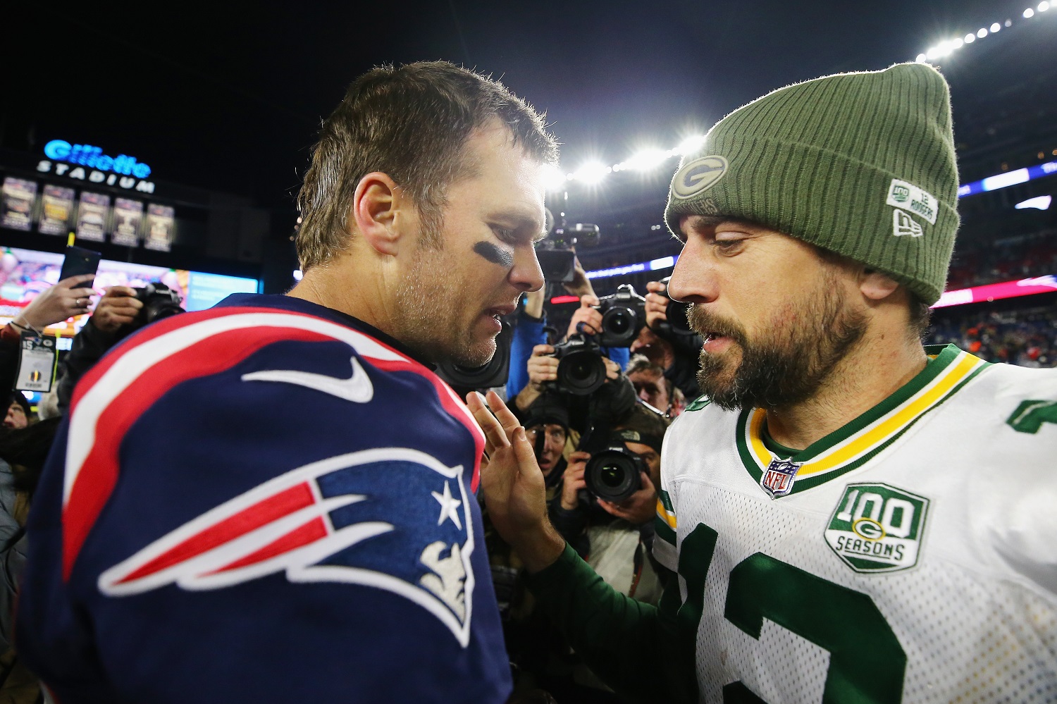 Tom Brady Aaron Rodgers