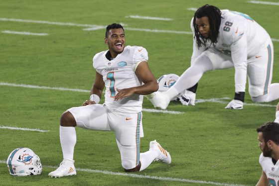 The Dolphins are being ver patient with Tua Tagovailoa.