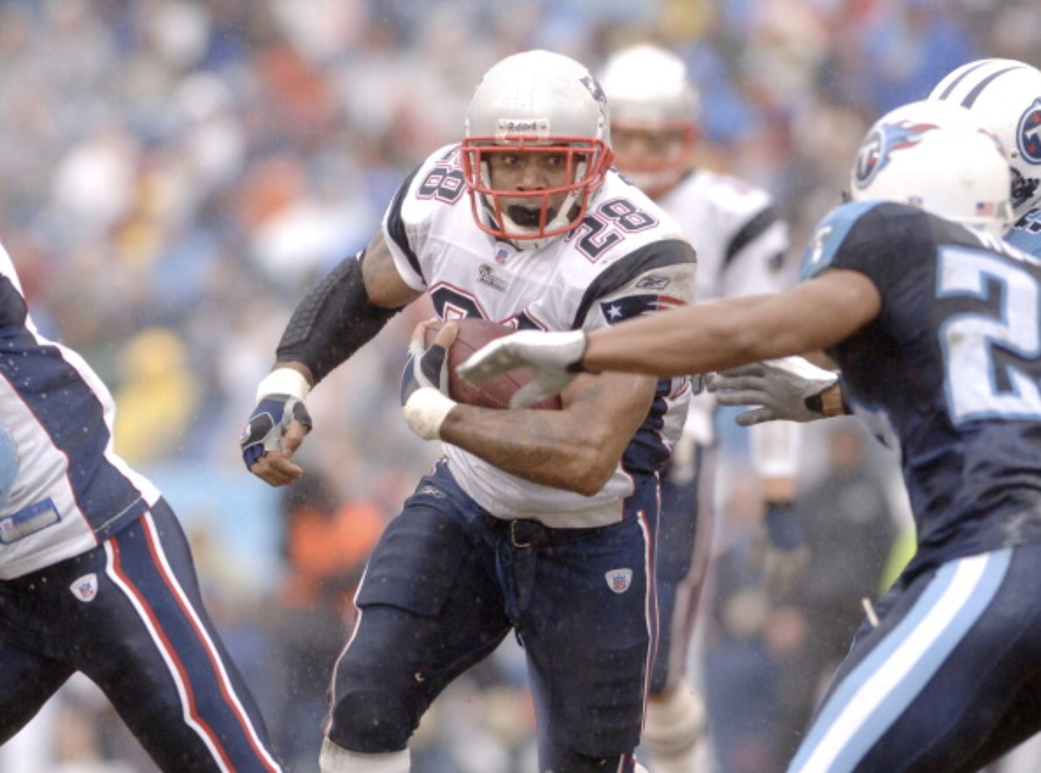 Corey Dillon had a successful career with the New England Patriots