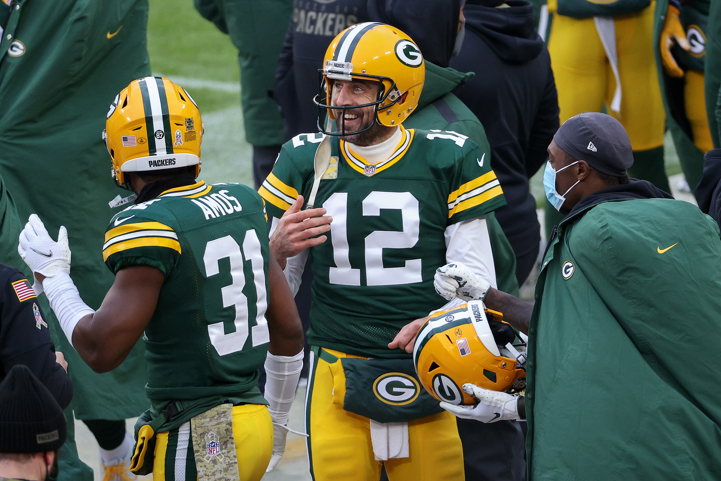 Packers quarterback Aaron Rodgers