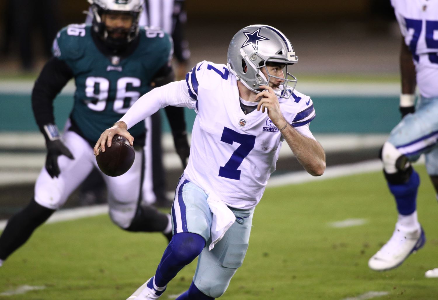 The Dallas Cowboys may bench quarterback Ben DiNucci for Cooper Rush, who has completed just one pass since entering the NFL in 2017.