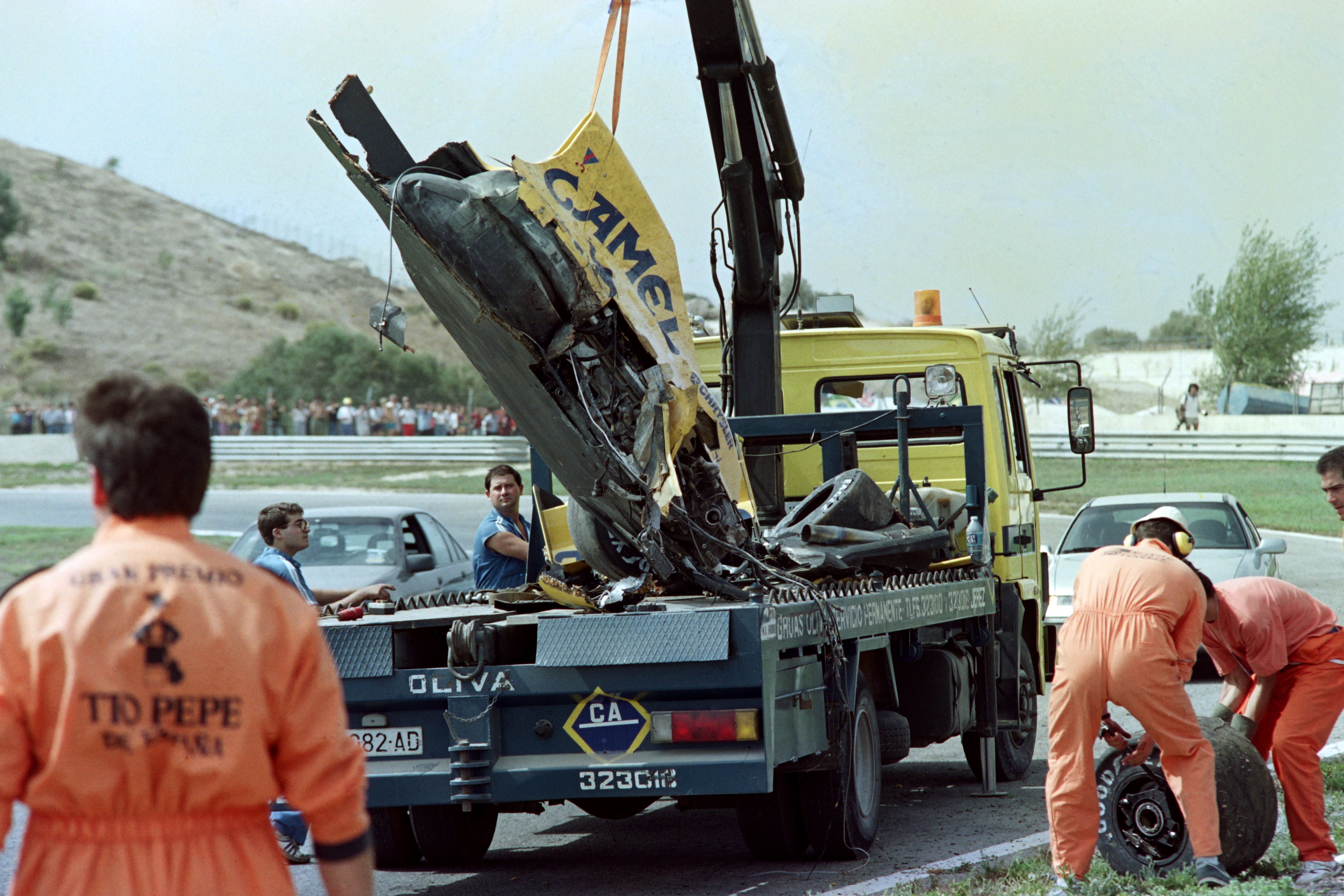 Martin Donnelly's crash